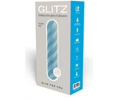 Dreamtoys GLITZ MĖLYNAS KULKOS VIBRATORIUS TAU