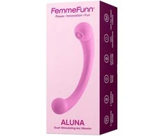 Femme Funn FEMMEFUNN ALUNA Dvigubo Stimuliavimo Vibratorius Rožinis