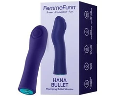 Femme Funn HANA THUMPING BULLET TAMSIAI VIOLETINIS