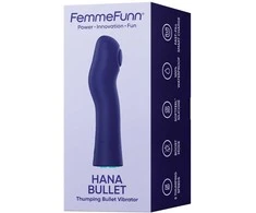 Femme Funn HANA THUMPING BULLET TAMSIAI VIOLETINIS