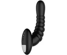 Dreamtoys FORTO Briaunotas Pro Vibracinis Masažuoklis Juodas