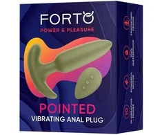 Dreamtoys FORTO smailus vibruojantis kištukas žalias