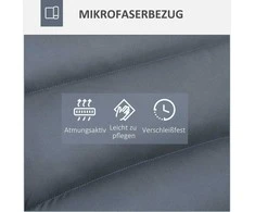HOMCOM poilsio kėdė, grindų sofa, grindų kėdė su 360° besisukančiu pagrindu, 5 padėčių reguliuojamas atlošas, plienas, tamsiai pilka