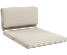 Fotelis HOMCOM grindų sofa "3-in-1" sulankstoma aksomo išvaizdos sofa-lova, minkšta sofa-lova iki 240 kg, skirta miegamajam, svetainei, smėlio spalvos