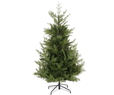 HOMCOM 180 cm kalėdinė eglutė Dirbtinė natūrali tanki šakų Kalėdų eglutė su 1942 šakų galiukais tikroviška išvaizda Kalėdoms Žalia