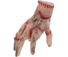 HOMCOM 21cm Helovino dekoracija Realistiška randuota ranka su veiksmo ir garso funkcija, baisi rekvizito dekoracija, siaubo rekvizitas, tinkantis Helovinui ir Cosplay