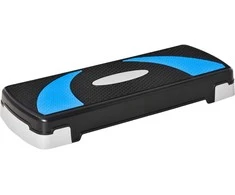Homcom Aerobinis steperis, reguliuojamo aukščio, 3 lygiai (10/15/20 cm), iki 150 kg, 80x31x10-20 cm