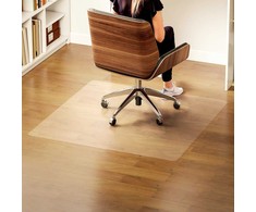 HOMCOM Apsauginė grindų danga, neslystanti, 1,5 mm storio, 120x120 cm, skaidri