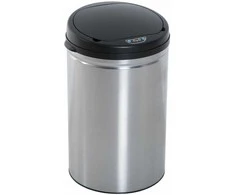 Homcom Automatinė jutiklinė šiukšlių dėžė IR, apvali, 30 l