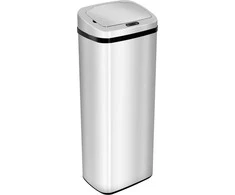 Homcom Automatinė šiukšliadėžė su jutikliu iš nerūdijančio plieno (50L)