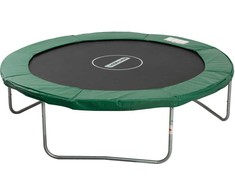 HOMCOM krašto danga, trampolino priedas, Ø 244 cm, atspari oro sąlygoms, PVC PE, žalia