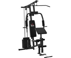 Homcom Daugiafunkcinis treniruoklis su svarmenimis 148 x 108 x 207 cm