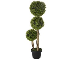 Homcom Dirbtinis augalas buksmedis, 90 cm