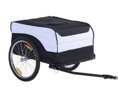Homcom Dviračio priekaba 40 kg 140x77x65 cm