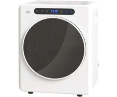 HOMCOM Džiovyklė, 6 programos, 40-60℃, 4kg talpa, kompaktiškas, lietimui jautrus valdymas, baltas