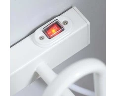 Elektrinė batų džiovyklė HOMCOM, 60 W, montuojama prie sienos, batų šildytuvas 3 poroms batų, pirštinių ir kojinių džiovinimo stovas, 50–55 ℃ temperatūra