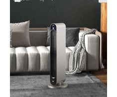 HOMCOM Elektrinis šildytuvas, 3 režimai, 12 valandų laikmatis, LED ekranas, pasukimo funkcija