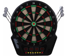 Homcom Elektroninė smiginio lenta, Smiginis su 6 strėlytėmis 24 strėlių galvutėmis 27 žaidimai 44 x 51,5 x 3,2 cm