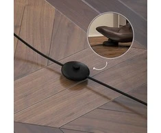 HOMCOM pastatomas šviestuvas su 3 lentynomis, grindinis šviestuvas, vidaus apšvietimas, E27, iki 40W, E1-MDF, akrilas, ąžuolo ir baltos spalvos, 26x26x160 cm