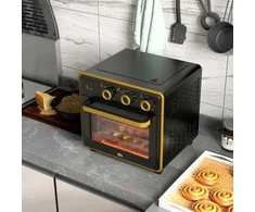 Gruzdintuvė Homcom Mini orkaitė 20L, su konvekcijos funkcija, 90-230 ℃, 1400 W