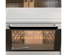 Elektrinė krosnelė HOMCOM mini orkaitė 21L picų orkaitė, mini orkaitė su kepimo skarda, grotelėmis ir trupinių padėklu, 1400W stalinė orkaitė su 1 val. laikmačiu, 100-230 ℃, metalinė, sidabrinė