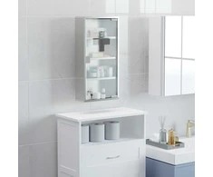Homcom Pirmosios pagalbos spintelė su užraktu 30 x 12 x 60 cm