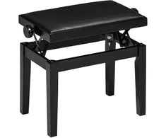 Homcom Reguliuojamo aukščio fortepijono taburetė 63 x 33 x 45-56 cm