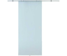 HOMCOM Stumdomos stiklinės durys Stumdomos stiklinės durys, matinis stiklas, 775/900/1025x2050 mm