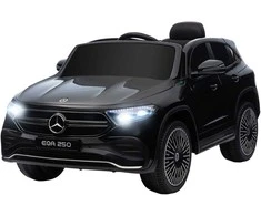 Homcom Vaikiškas elektrinis automobilis su nuotolinio valdymo pulteliu, MP3 grotuvu, priekiniais žibintais, 3-8 km/val., skirta 3-8 metų vaikams