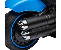 Homcom Vaikiškas elektrinis motociklas su 2 nuimamais mokomaisiais ratais, 1,5-3 km/h, skirta 1,5-3 metų