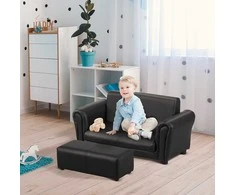 Homcom Vaikiškas fotelis su kojūgaliais 83x42x41cm