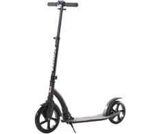 HOMCOM Vaikiškas paspirtukas su amortizacija, sulankstomas, reguliuojamo aukščio, nuo 14 metų, aliuminis, 92.5x37.5x87-101.5cm