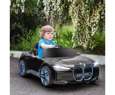 HOMCOM vaikų elektrinio automobilio nuotolinio valdymo žibintai MP3 grotuvas 3-5 km/val