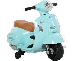 Homcom VESPA Vaikiškas elektrinis motociklas 18-36 mėn. 3 km/val. LED šviesa, Garsas PP plastikas 66,5 x 38 x 52 cm