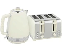 Skrudintuvas HOMCOM Virdalyklų ir skrudintuvų rinkinys, 1,7 L, 2200W, Strix termostatas, filtras, 4 skrudintuvų angos, 7 skrudinimo lygiai, trupinių stalčius