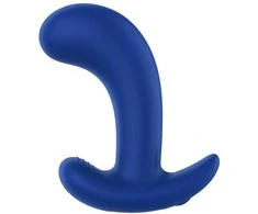 Dreamtoys Išlenktas vibruojantis vibratorius mėlynas FORTO