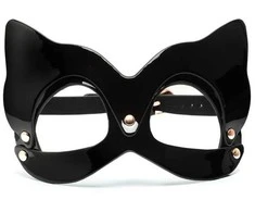 Katės kaukė juoda KINKY DIVA