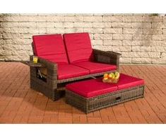 Mville Sofa Ancona Rubino raudona 5 mm