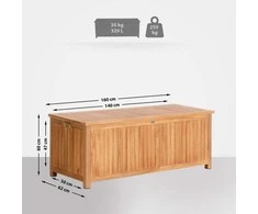 Mville Tikmedžio sodo dėžė Odessa 160x62x60