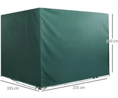 Outsunny® apsauginis uždangalas, atsparus vandeniui ir UV spinduliams, 215x155x150 cm