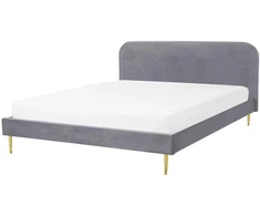Lova Beliani FLAYAT 180 x 200 cm pilka