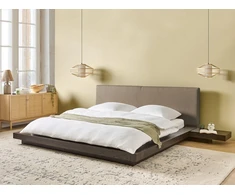 Lova Beliani Vandens lovos Boucle ZEN 180 x 200 cm tamsus uosis