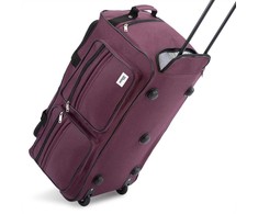 Monzana DIDELIS KELIONINIS LAGAMINIS ANT RATAI 85L PURP