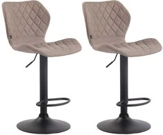 Mville 2 baro kėdžių komplektas "Cork fabric juodas