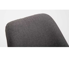 Mville 2 baro kėdžių rinkinys Metz fabric natura