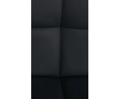 Clp Trading Mville 2 vnt. baro kėdžių komplektas Feni, dirbtinė oda, juodos