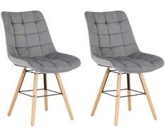 Mville 2 kėdžių rinkinys "Leni" aksomas