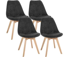 Mville 4 "Linares Cord" kėdžių rinkinys