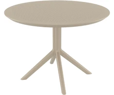 Mville Apvalus stalas „Sky“, 105 cm