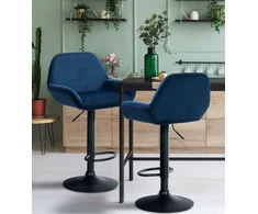 Mville Baro kėdė "Braga velvet" juoda
